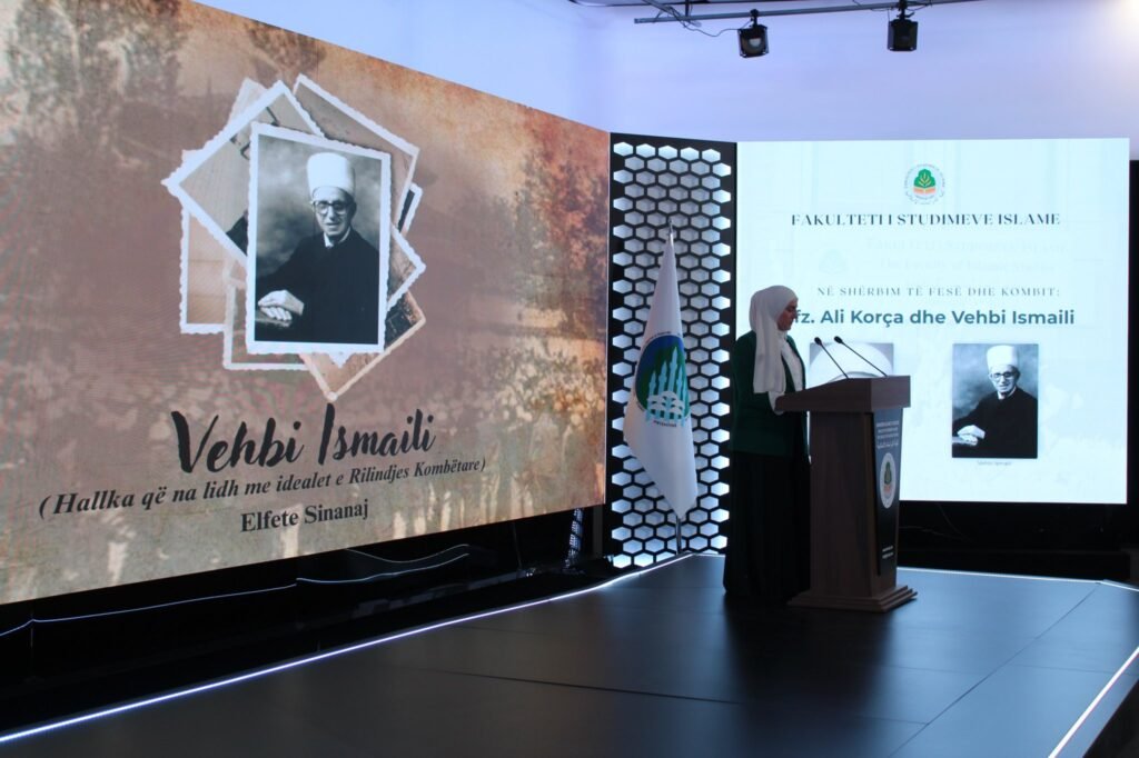 “Në shërbim të fesë dhe kombit – Kontributi i Hfz. Ali Korça dhe Vehbi Ismaili”.